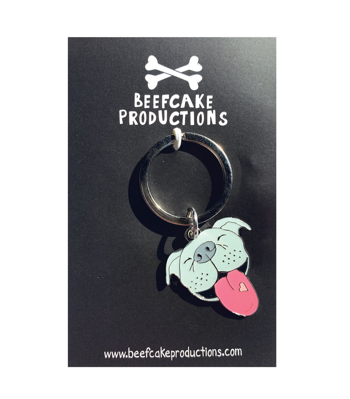 Bluenose Pitbull Keychain