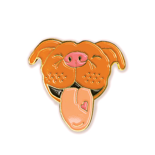 Rednose Pitbull Pin