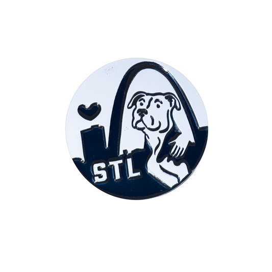 Stray Rescue St Louis Pin