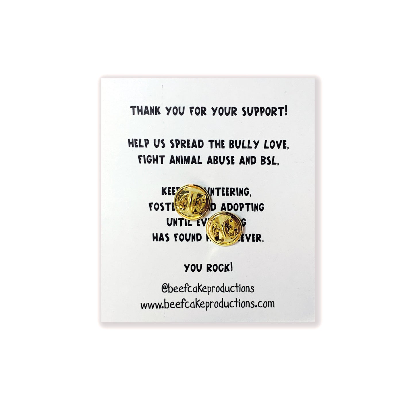 Rednose Pitbull Pin